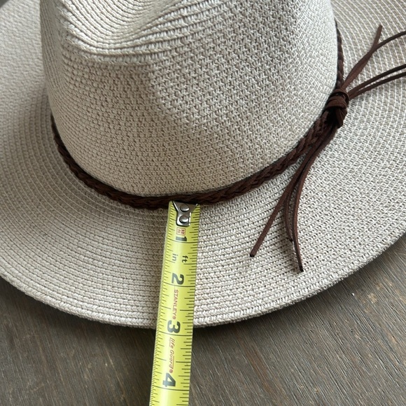 Furtalk Fedora Foldable Packable Straw Beach Sun Hat Women Size L - Picture 7 of 13